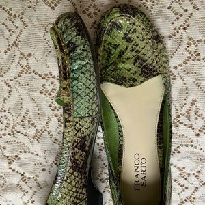 Franco Sarto Green Loafers